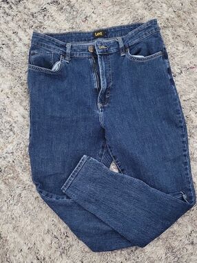 Lee Indigo Straight Leg Denim Jeans